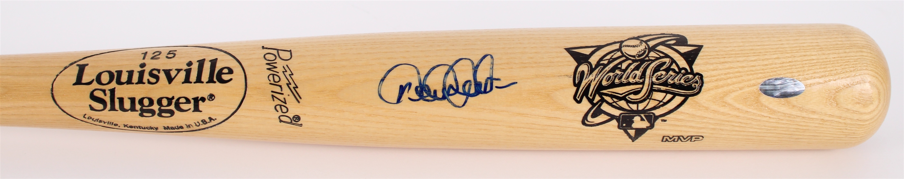 2000 Derek Jeter New York Yankees Signed Louisville Slugger World Series MVP Bat (JSA / Steiner)
