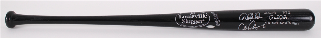 2004 Derek Jeter Alex Rodriguez New York Yankees Dual Signed Louisville Slugger Bat (Steiner) 71/150