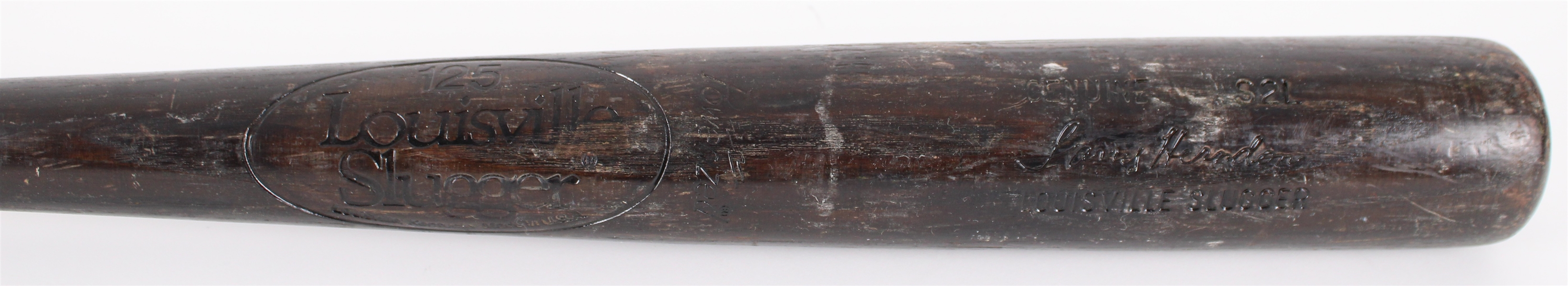 1982-83 Larry Herndon Detroit Tigers Louisville Slugger Professional Model Game Used Bat (MEARS LOA)