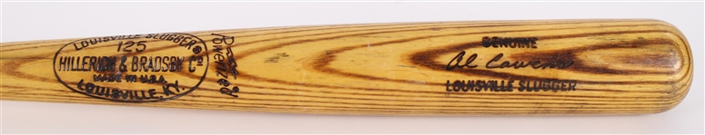 1974-75 Al Cowens Kansas City Royals H&B Louisville Slugger Professional Model Game Used Bat (MEARS LOA)