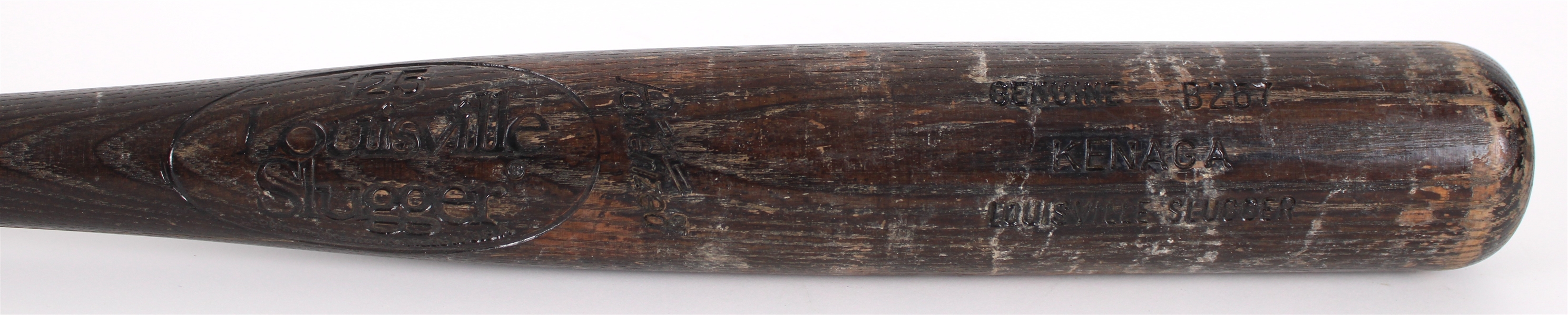 1980-83 Jeff Kenaga Detroit Tigers Louisville Slugger Professional Model Minor League / Spring Training Bat (MEARS LOA)