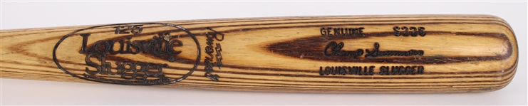 1980-81 Champ Summers Detroit Tigers Louisville Slugger Professional Model Game Used Bat (MEARS LOA)