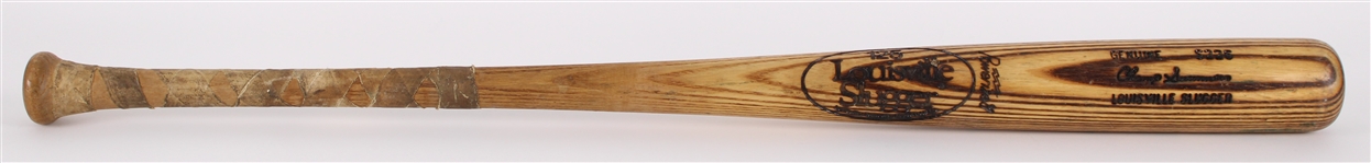 1980-81 Champ Summers Detroit Tigers Louisville Slugger Professional Model Game Used Bat (MEARS LOA)