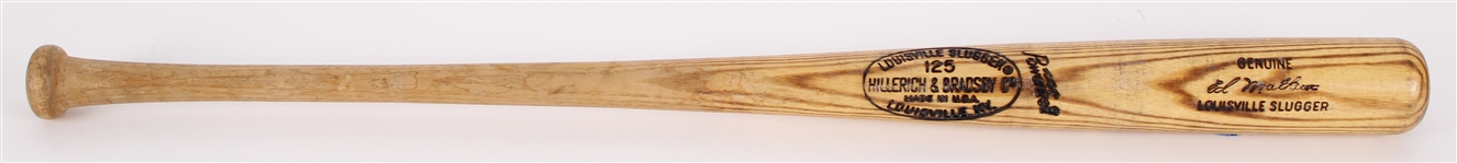 1973-74 Eddie Mathews Atlanta Braves H&B Louisville Slugger Professional Model Manager's Bat (MEARS LOA)