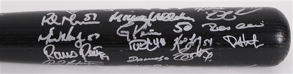 2009 World Series Champion New York Yankees Team Signed Louisville Slugger Bat w/ 25 Signatures Including Mariano Rivera, Derek Jeter & More (Steiner / MLB Hologram) 35/50