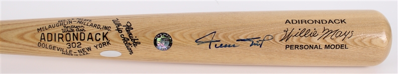 2000s Willie Mays San Francisco Giants Signed Adirondack Bat (Steiner)