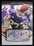 2008 Jordy Nelson Kansas State Autographed Sage Trading Card  A43 SN 350/400