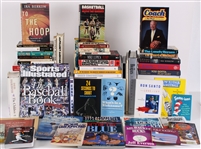 1940s-1990s Basketball, Baseball Books & more (Lot of 63)