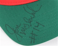 2010's Jon McGlocklin Milwaukee Bucks Signed 1971 NBA Champs Cap (JSA)