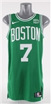 2023 Jaylen Brown Boston Celtics Icon Edition Jersey w/ Christmas Day Snowflake NBA Logo Patch (MEARS A5)