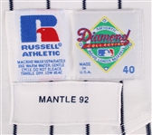 1992 Mickey Mantle New York Yankees Signed Home Jersey (PSA/DNA)