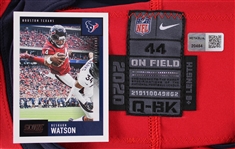 2020 Deshaun Watson Houston Texans Team Issued Alternate Jersey (MEARS A5 / Texans COA)
