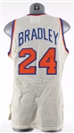 1987-89 Bill Bradley New York Knicks Post Career / Old Timers Home Jersey (MEARS A5)