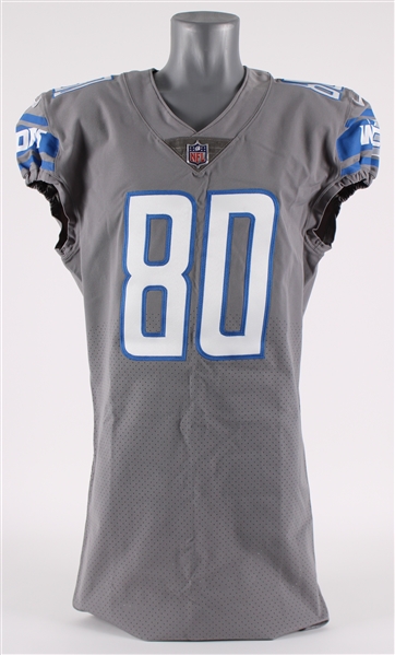 2019 Danny Amendola Detroit Lions Alternate Jersey (MEARS LOA)