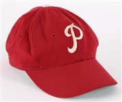 1964-69 Philadelphia Phillies Game Worn Cap Attributed to Dick Allen (MEARS LOA)