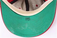 1964-69 Philadelphia Phillies Game Worn Cap Attributed to Dick Allen (MEARS LOA)