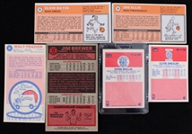 1969-86 Basketball Trading Card Collection - Lot of 6 w/ Walt Frazier, Elvin Hayes, Clyde Drexler, Chris Mullin & More