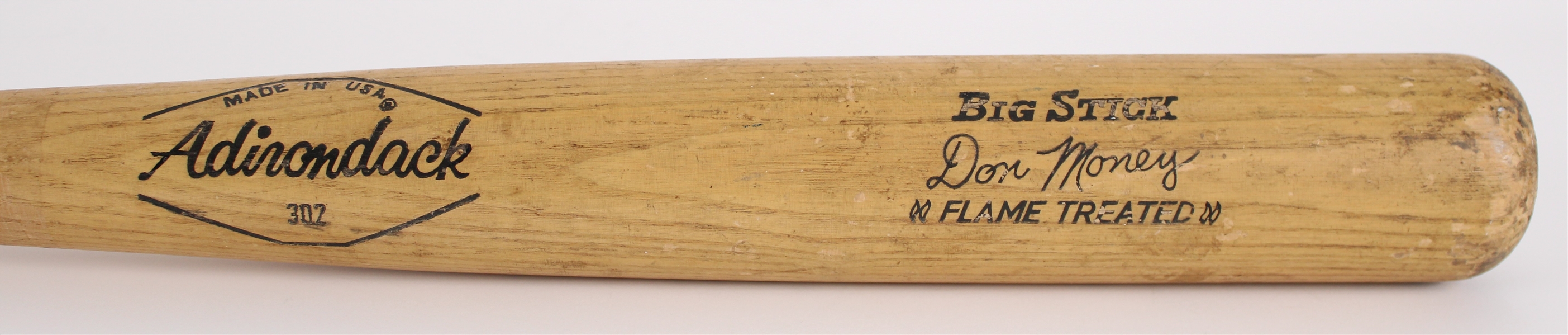 1973-79 Don Money Milwaukee Brewers Adirondack Professional Model Game Used Bat (MEARS LOA)