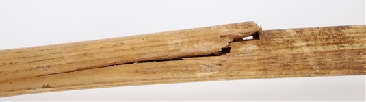 1977 Bob Adams Detroit Tigers H&B Louisville Slugger Professional Model Game Used Bat (MEARS LOA)