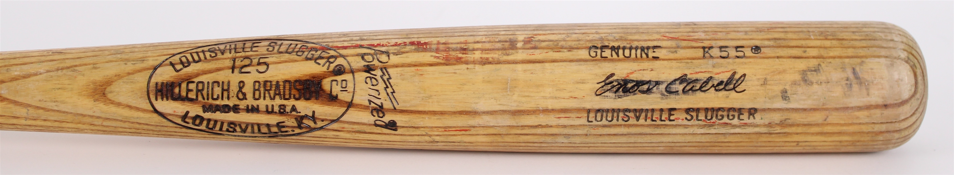 1977-79 Enos Cabell Houston Astros H&B Louisville Slugger Professional Model Game Used Bat (MEARS LOA)