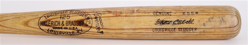 1977-79 Enos Cabell Houston Astros H&B Louisville Slugger Professional Model Game Used Bat (MEARS LOA)