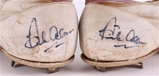 1975-76 Dick Allen Philadelphia Phillies Signed Adidas Game Worn Cleats (MEARS LOA / JSA)
