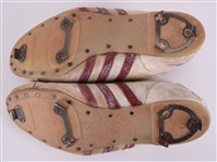 1975-76 Dick Allen Philadelphia Phillies Signed Adidas Game Worn Cleats (MEARS LOA / JSA)