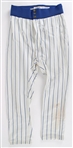 1986 Juan Castillo Milwaukee Brewers Game Worn Home Uniform Pants (MEARS LOA) 