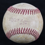 1980's Team Signed Game Used Baseball
