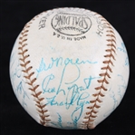 1955 AL Champion New York Yankees Team Signed Baseball w/ 26 Signatures Including Mickey Mantle, Yogi Berra, Whitey Ford & More (PSA/DNA)