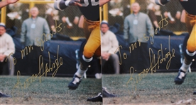 1970's-2000's Lionel Aldridge Green Bay Packers Memorabilia Collection - Lot of 7 w/ Signed Photo, Packers Multi Signed Shirt & More (JSA)