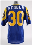 1982-86 Barry Redden Los Angeles Rams Game Worn Home Jersey (MEARS LOA)