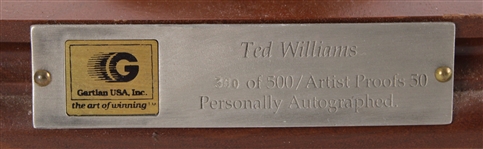 1990's Statue Collection - Lot of 3 w/ Ted Williams Signed, Arnold Palmer Signed & Jackie Robinson (JSA) 