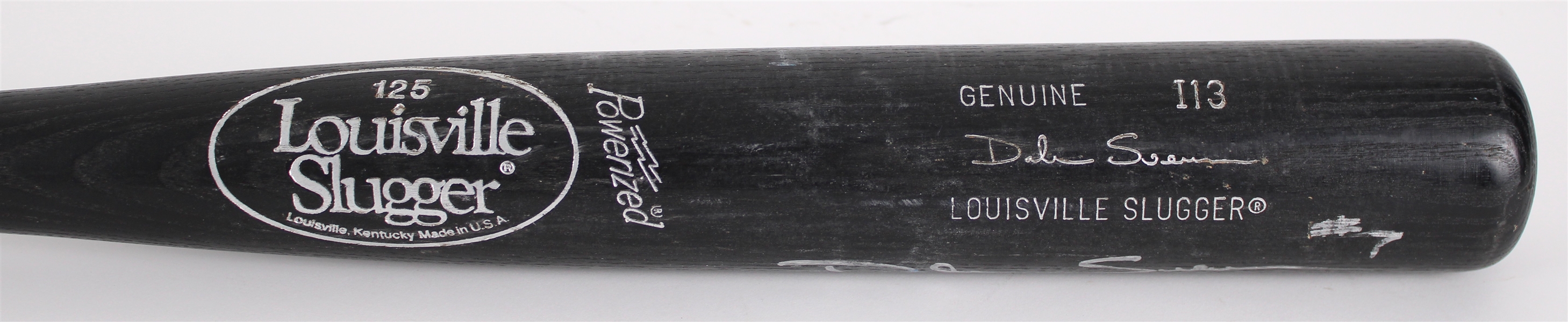 1987-88 Dale Sveum Milwaukee Brewers Signed Louisville Slugger Professional Model Game Used Bat (MEARS LOA/JSA)