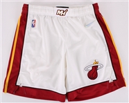 2021-22 Kyle Lowry Miami Heat Game Worn Uniform Shorts (MEARS LOA)