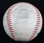 1962 World Series Champion New York Yankees Team Signed OAL Cronin Baseball w/ 23 Signatures Including Yogi Berra, Whitey Ford, Elston Howard & More (JSA)