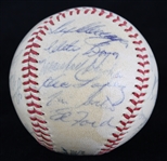 1962 World Series Champion New York Yankees Team Signed OAL Cronin Baseball w/ 23 Signatures Including Yogi Berra, Whitey Ford, Elston Howard & More (JSA)