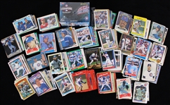 1970s-2010s Chicago Cubs Baseball Trading Card Collection - Lot of 400+