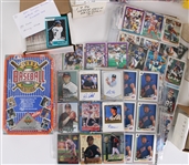 1980's-2000's GINORMUNGOUS Baseball Football Basketball Trading Card Collection - Lot of 15,000 Cards w/ 1952 Bowman Reprint Set, Baseball Factory Sets, Five Row Boxes (x3) & More