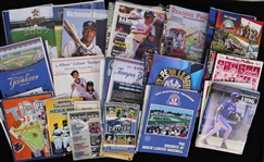 1980's-2010's MASSIVE Minor League Baseball Program & Scorecard Collection - Lot of 125