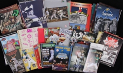 1980's-2010's MASSIVE Minor League Baseball Program & Scorecard Collection - Lot of 125
