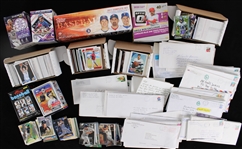 1980s-2020s Baseball Trading Card & Memorabilia Collection - Lot of Thousands w/ 2011 Topps Factory Set, Geoff Jenkins Fan Mail & More