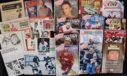1960's-2000's Detroit Red Wings Publication Collection - Lot of 50
