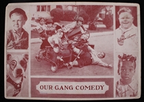 1929-31 Our Gang Comedy 5" x 7" Cabinet Card w/ Farina, Pete, Norman Chaney & Jackie Cooper