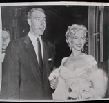 1955 Joe DiMaggio Marilyn Monroe 7.25" x 8.5" Original Photograph