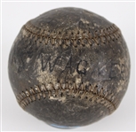 1904 Honus Wagner Pittsburgh Pirates Handwritten Baseball (MEARS LOA)