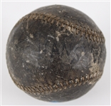 1904 Honus Wagner Pittsburgh Pirates Handwritten Baseball (MEARS LOA)