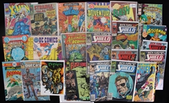 1970's-90's Comic Book Collection - Lot of 42 w/ X-Men, Avengers, Marvel Universe, Nick Fury Agent of Shield & More