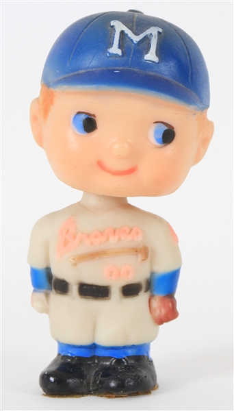 1950s Milwaukee Braves 5.5" Vintage Nodder