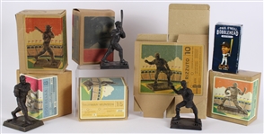 2004 New York Yankees Hormel 6-7" Statues w/ Babe Ruth, Whitey Ford & more (Lot of 7) (Pepper Burruss Collection)